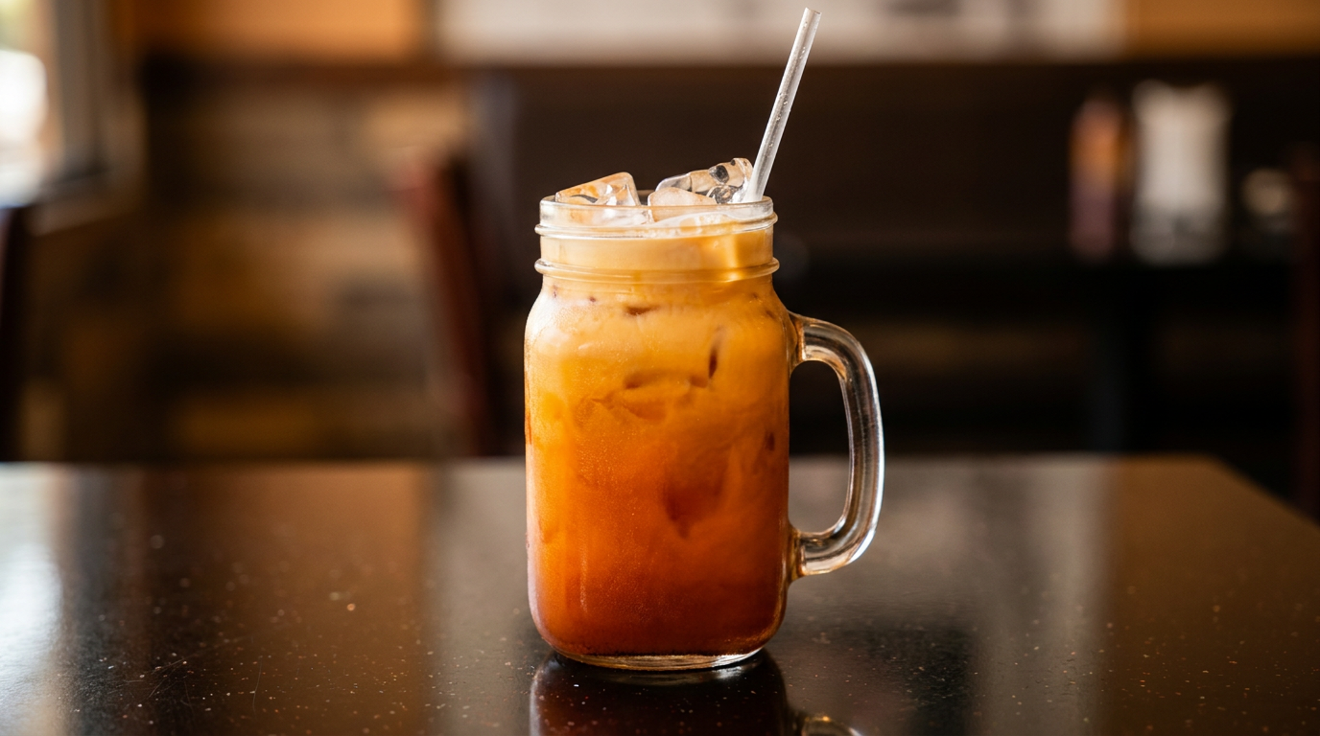Thai iced tea — the must-order drink
